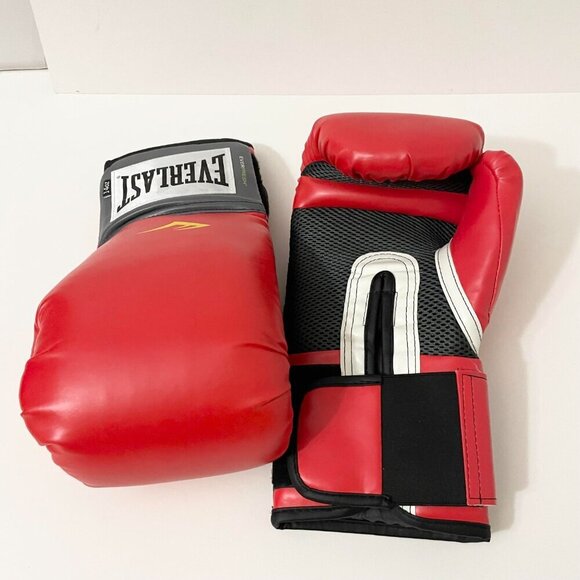 Everlast Pro Style Boxing Training Boxing Gloves 14 Oz - Picture 4 of 16